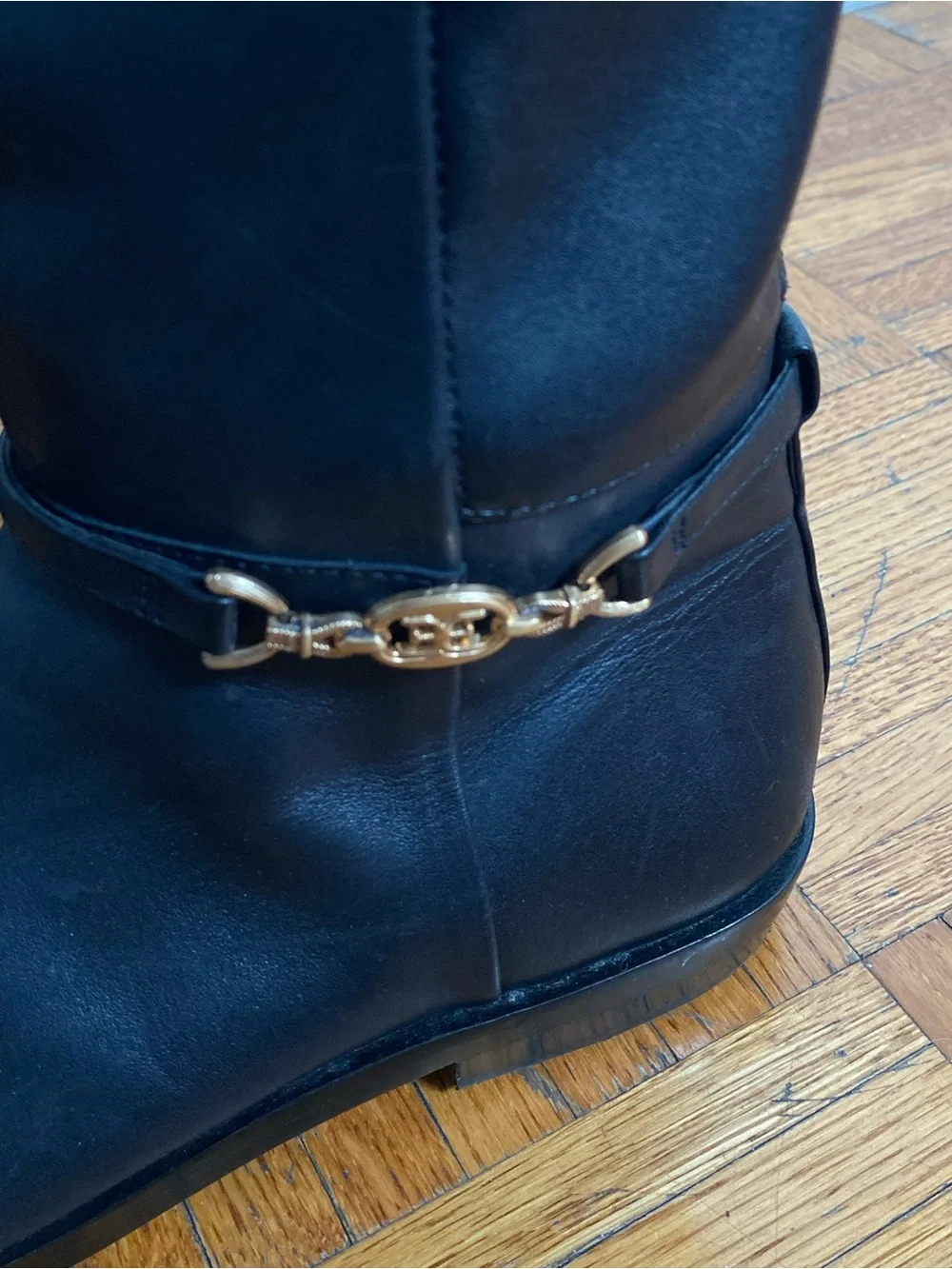 Minimalist Sam Edelman Riding Knee-High Leather Boots